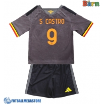Fotballdrakt Barn AS Roma Santiago Castro #9 Tredjedraktsett 2026-27 Kortermet (+ Korte bukser)